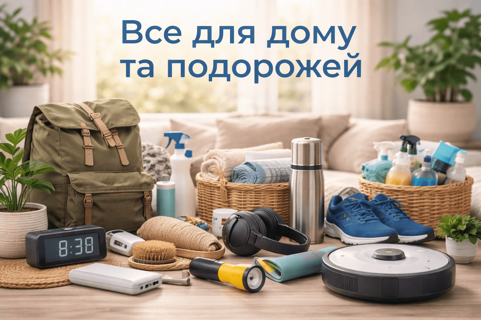 Товари для дому та подорожей для дому
